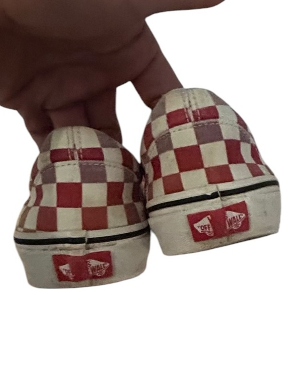 Vans Kids Multicolor Checkerboard Slip-On Sneakers - Picture 5 of 7